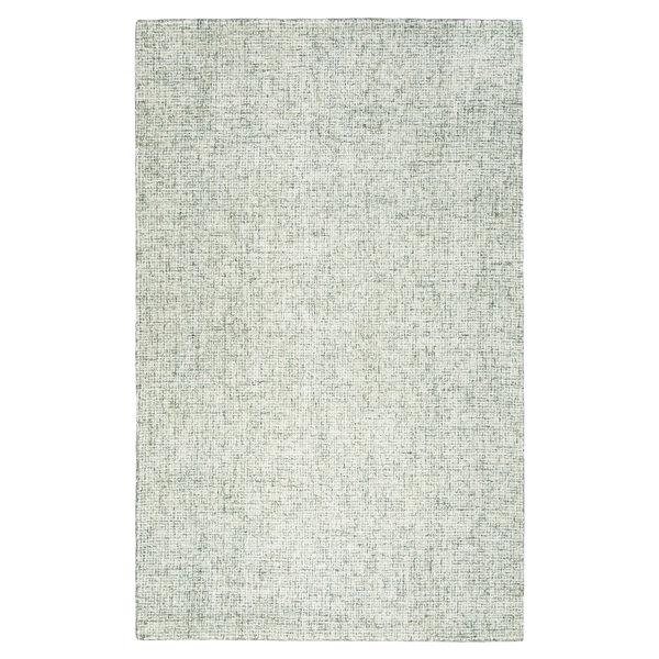 Britley Handmade Wool Light Green/Ivory Rug & Reviews Birch Lane